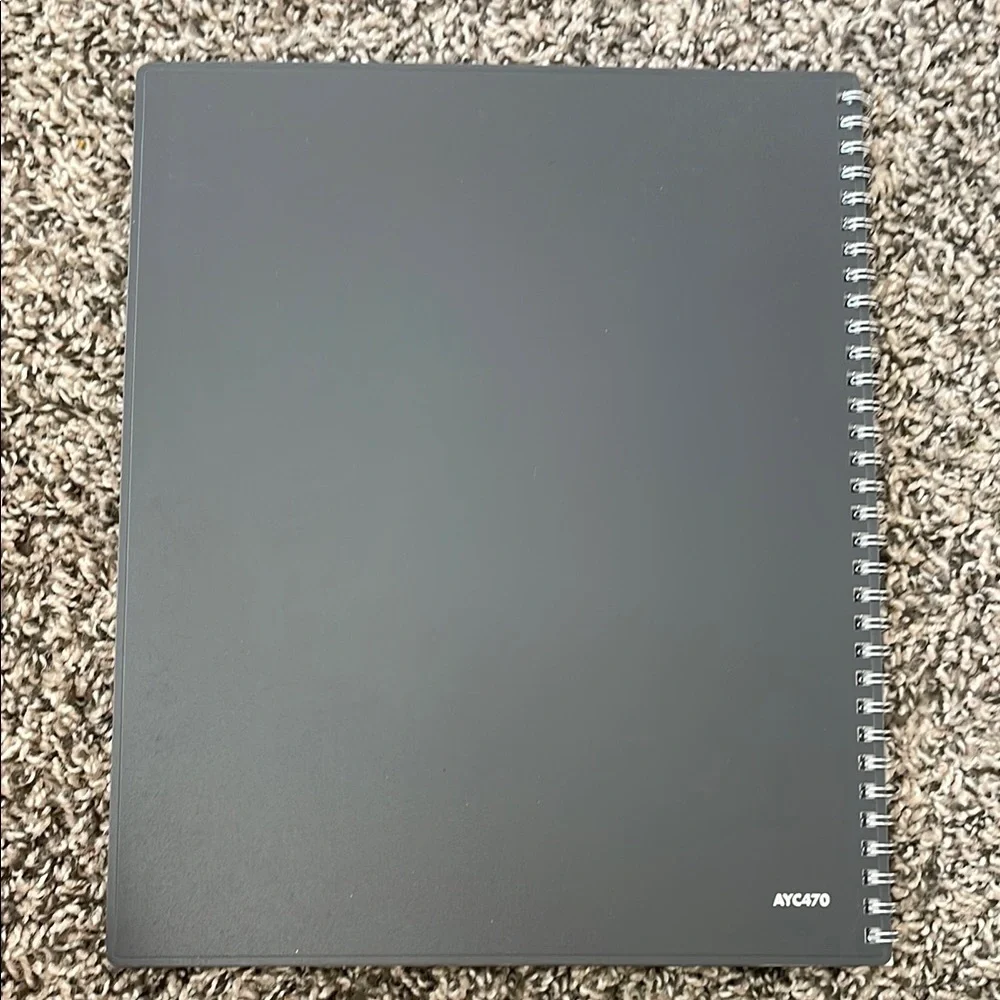 At-A-Glance Gray Academic Home Office Planner